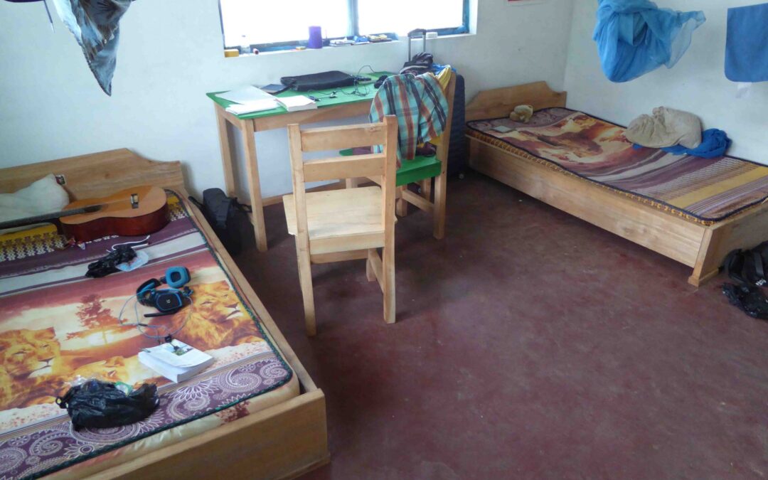 Renovierung und neue Möbel für die Freiwilligenzimmer