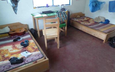 Renovierung und neue Möbel für die Freiwilligenzimmer